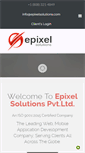 Mobile Screenshot of epixelsolutions.com